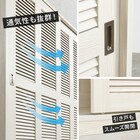 高さ200cm大容量ワードローブ (幅90cm TMG NA) 9枚目画像