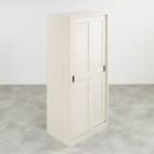 高さ200cm大容量ワードローブ (幅90cm TMG WH) 1枚目画像