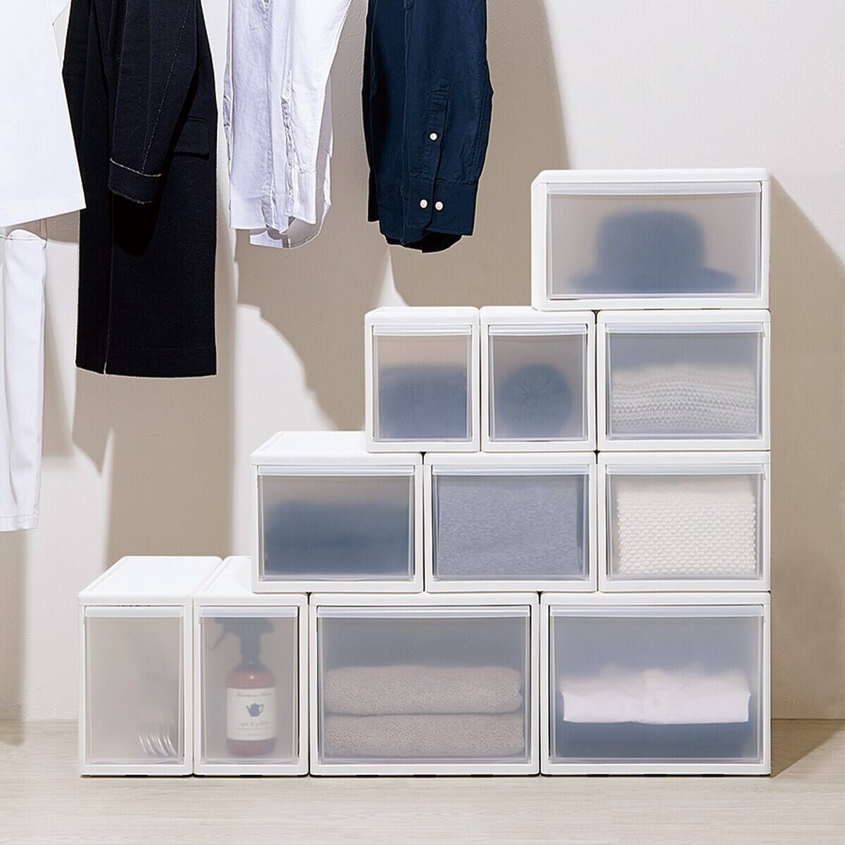 組み合わせて使える収納ケース ワイド Mサイズ Wh 通販 ニトリネット 公式 家具 インテリア通販 組み合わせて使える収納ケース ワイド Mサイズ Wh 通販 ニトリネット 公式 家具 インテリア通販