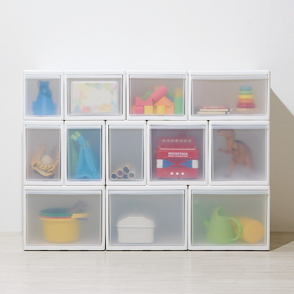 組み合わせて使える収納ケース スリム Lサイズ Wh 通販 ニトリネット 公式 家具 インテリア通販