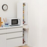 扉の向きを自由に設置できる隙間収納 (板扉+板扉タイプ)