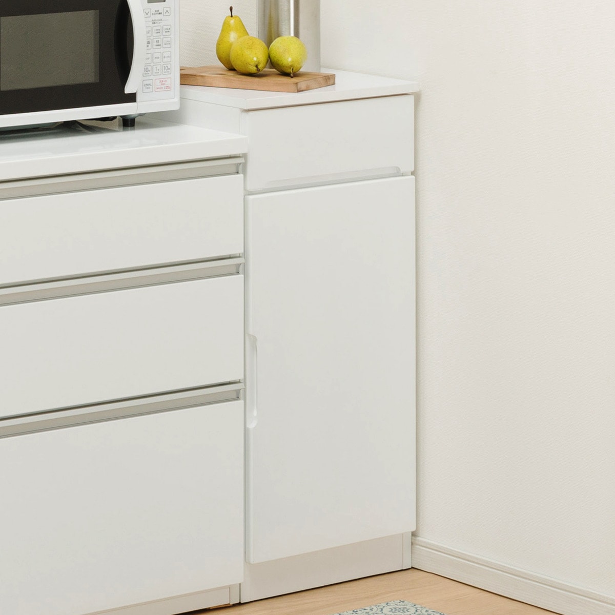 扉の向きを自由に設置できるスリムカウンター(幅40cm) | ニトリネット