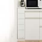 5cm単位で選べる引き出しタイプ スリムカウンター(幅20cm) 3枚目画像