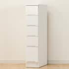 5cm単位で選べる引き出しタイプ スリムカウンター(幅20cm) 4枚目画像