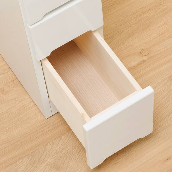 5cm単位で選べる引き出しタイプ スリムカウンター(幅20cm) 14枚目画像