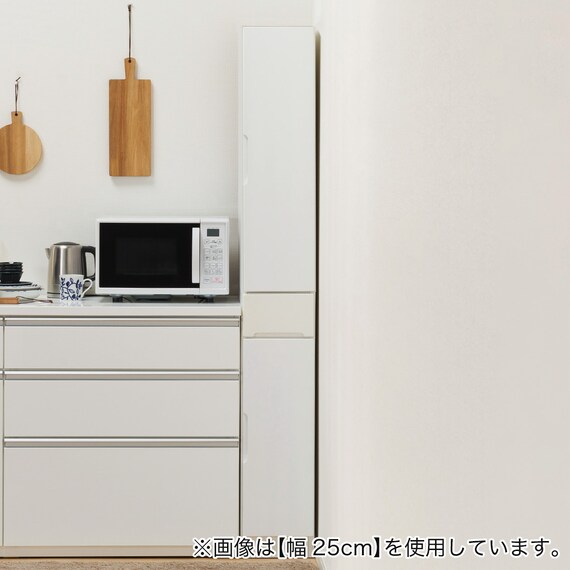 扉の向きを自由に設置できる隙間収納 (板扉+板扉タイプ 幅30cm) 16枚目画像