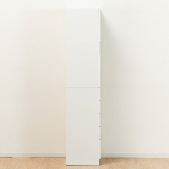 扉の向きを自由に設置できる隙間収納 (板扉+引き出しタイプ 幅40cm) 7枚目画像