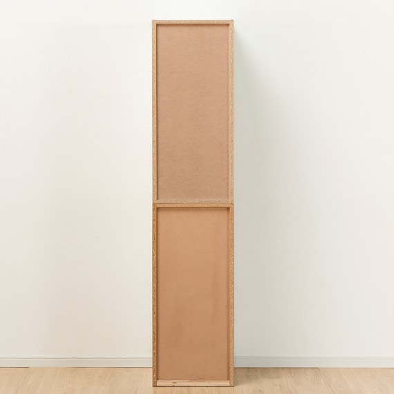 扉の向きを自由に設置できる隙間収納 (板扉+引き出しタイプ 幅40cm) 9枚目画像