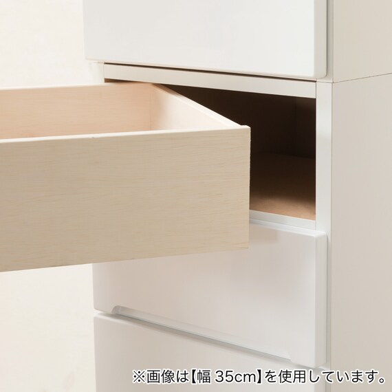 扉の向きを自由に設置できる隙間収納 (板扉+引き出しタイプ 幅40cm) 19枚目画像
