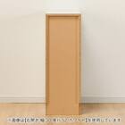[扉タイプ] 幅1cm単位で選べる隙間収納ロータイプ 右開き DBR (幅35×奥行42cm) 5枚目画像
