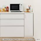 [扉タイプ] 幅1cm単位で選べる隙間収納ロータイプ 右開き DBR (幅35×奥行42cm) 14枚目画像