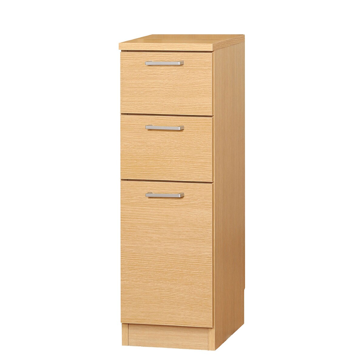 引き出しタイプ] 幅1cm単位で選べる隙間収納ロータイプ LBR (幅