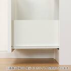 [引き出しタイプ] 幅1cm単位で選べる隙間収納ロータイプ DBR (幅20×奥行42cm) 8枚目画像