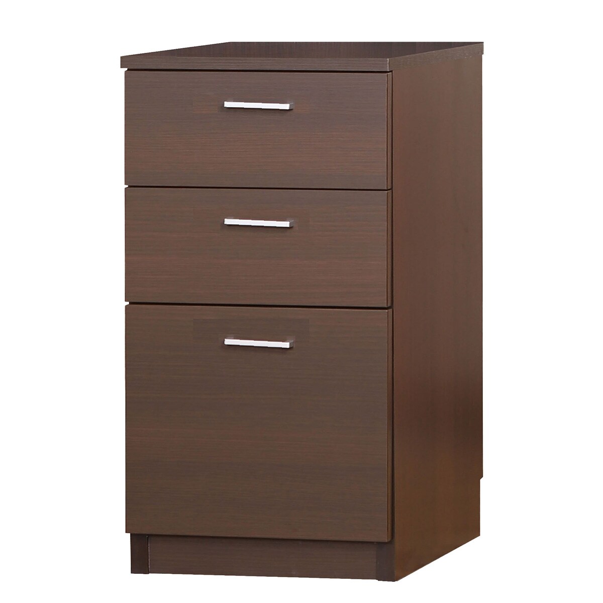 はな(引き出し) 引き出しタイプ] 幅1cm単位で選べる隙間収納ロータイプ DBR (幅45×奥行