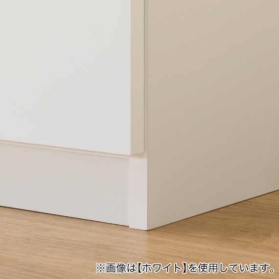 [引き出しタイプ] 幅1cm単位で選べる隙間収納ロータイプ WH (幅16×奥行52cm) 9枚目画像