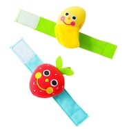 【おたんじょうから】ラトル Sassy にこにこリストラトルセット(バナナ&いちご)