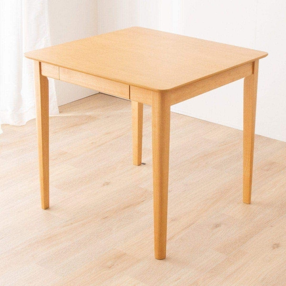 引き出し付きダイニングテーブル (75×75cm ASC NA) 1枚目画像