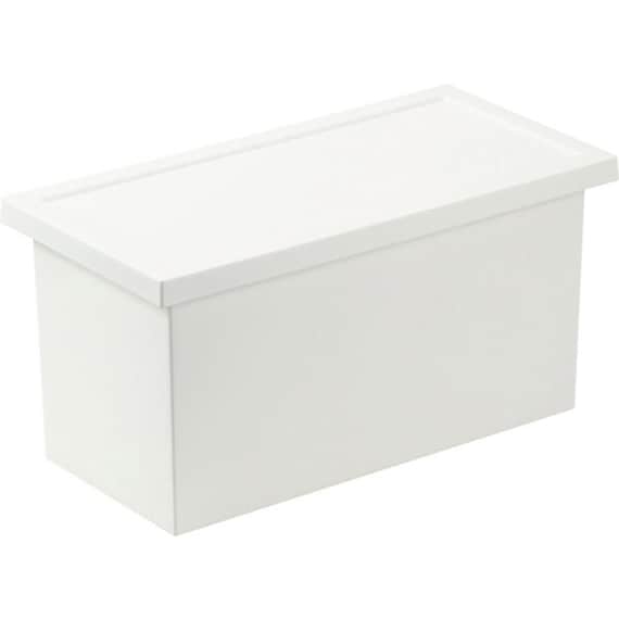 積み重ねが可能なファボーレヌーヴォBOX ホワイト(Sサイズ) 1枚目画像