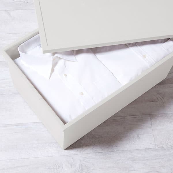 積み重ねが可能なファボーレヌーヴォBOX ホワイト(Lサイズ) | ニトリ