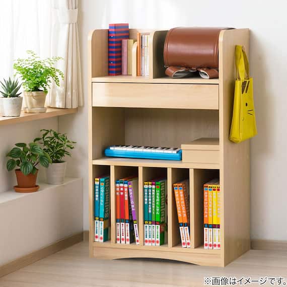 ランドセルラック6030H97(ナチュラル) 1枚目画像