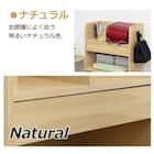 ランドセルラック6030H97(ナチュラル) 4枚目画像