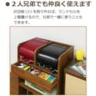 ランドセルラック6030H97(ナチュラル) 6枚目画像