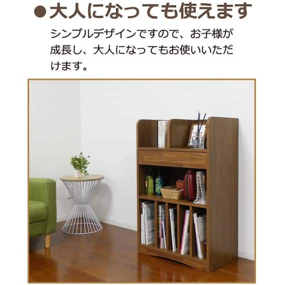 ランドセルラック6030H97(ナチュラル) 12枚目画像