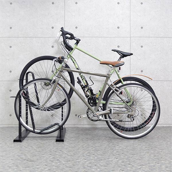 スタンド いら ず の 頑丈 自転車 ラック