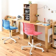 コンパクトツインデスク&ラックセット【期間限定価格:11/27~1/5まで】