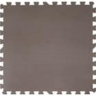 抗菌大判パズルマット30Pセット(約6畳用)(ダークブラウン×ブラウン) 3枚目画像