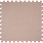 抗菌大判パズルマット３０Pセット（約６畳用）(ダークブラウン×ブラウン) 4枚目画像