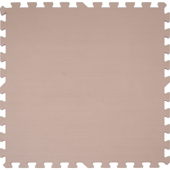 抗菌大判パズルマット30Pセット(約6畳用)(ダークブラウン×ブラウン) 4枚目画像