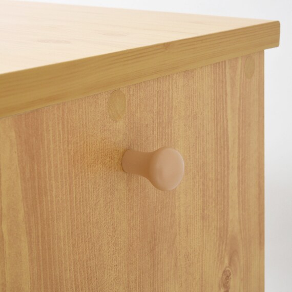 コンパクトツインデスク&ラック・チェストセット(NA) 3枚目画像