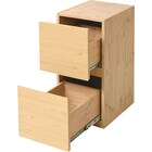 コンパクトツインデスク&ラック・チェストセット(NA) 4枚目画像