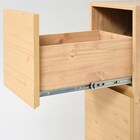 コンパクトツインデスク&ラック・チェストセット(NA) 5枚目画像