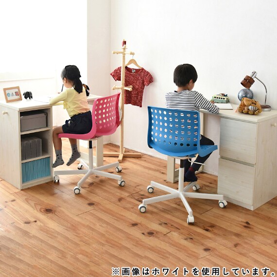 コンパクトツインデスク&ラック・チェストセット(NA) 16枚目画像