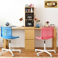 コンパクトツインデスク&ラック・チェストセット【期間限定価格:11/27~1/5まで】