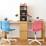 コンパクトツインデスク&ラック・チェストセット【期間限定価格:11/27~1/5まで】