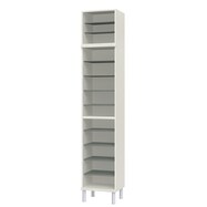 上置き付き オーダーシューズラック 【脚付きタイプ】 (高さ約231cm)