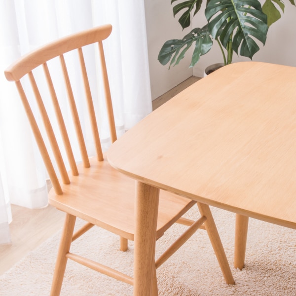 ダイニングテーブル３点セット(DT ATLS 75×75cm NA/DC ATLS NA)