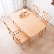 ダイニングテーブル5点セット (120×75cm ATLS)