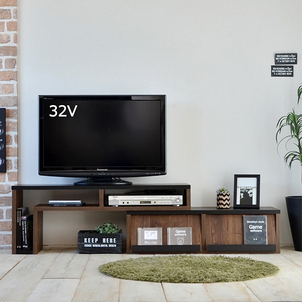 最短翌日出荷】奥行き30cmの薄型伸長式テレビ台 (幅105-196cm NA)通販 | ニトリネット【公式】 家具・インテリア通販