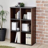 ブルックリンスタイル 積み重ねもできるオープンラック(幅60cm BR)
