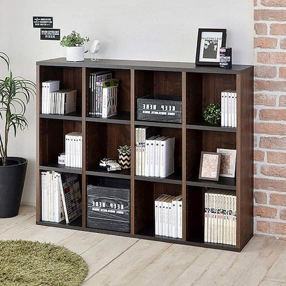 ブルックリンスタイル 積み重ねもできるオープンラック(幅120cm BR) 1枚目画像