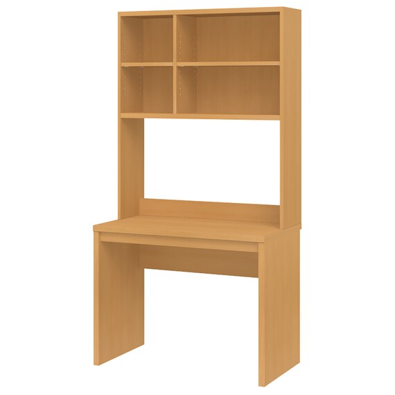 オーダーデスクセット 奥行45cm (幅90-120cm/フロントラックHIGH) 1枚目画像