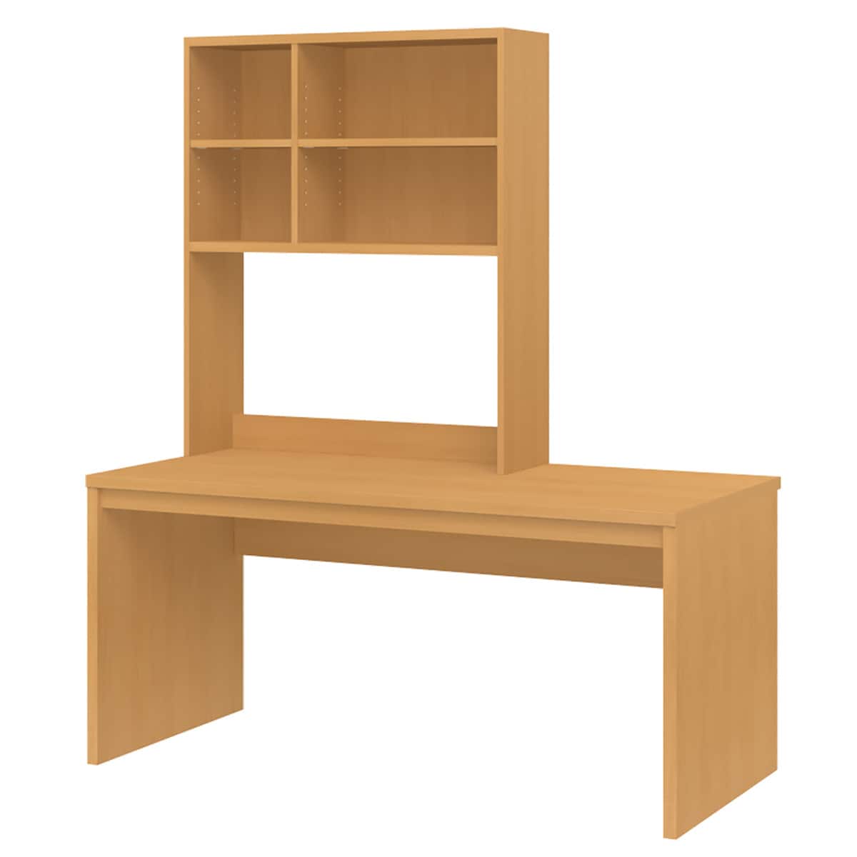 オーダーデスクセット 奥行60cm (幅121-150cm/フロントラックHIGH