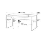 オーダーデスク 奥行60cm (幅121-150cm) 2枚目画像