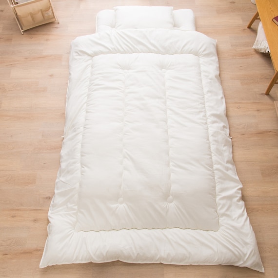 ボリューム・防ダニ・抗菌防臭・吸汗組布団4点セット(カバー無し) ダブル(D) 3枚目画像