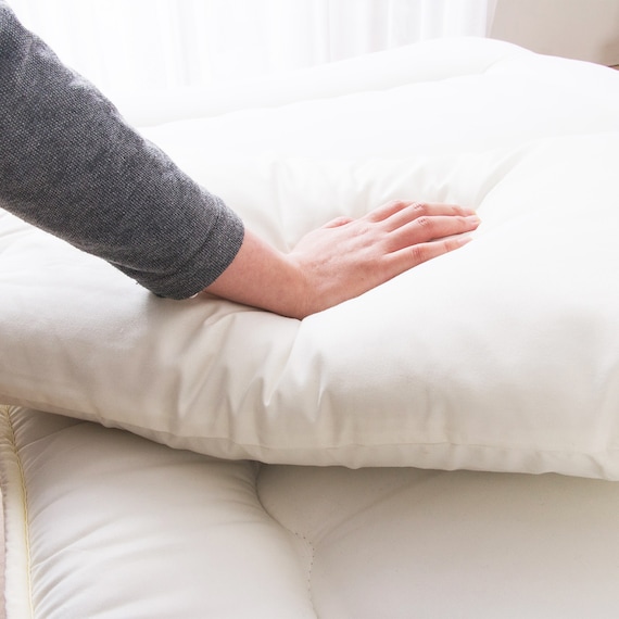 ボリューム・防ダニ・抗菌防臭・吸汗組布団4点セット(カバー無し) ダブル(D) 10枚目画像