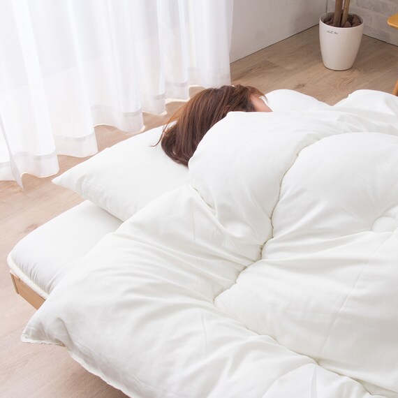 ボリューム・防ダニ・抗菌防臭・吸汗組布団4点セット(カバー無し) ダブル(D) 12枚目画像